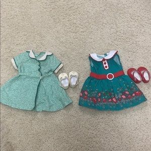 Original American Girl Doll Kit Kittredge Dresses